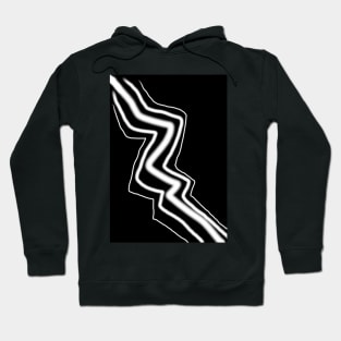 Black and White Vectore Hoodie